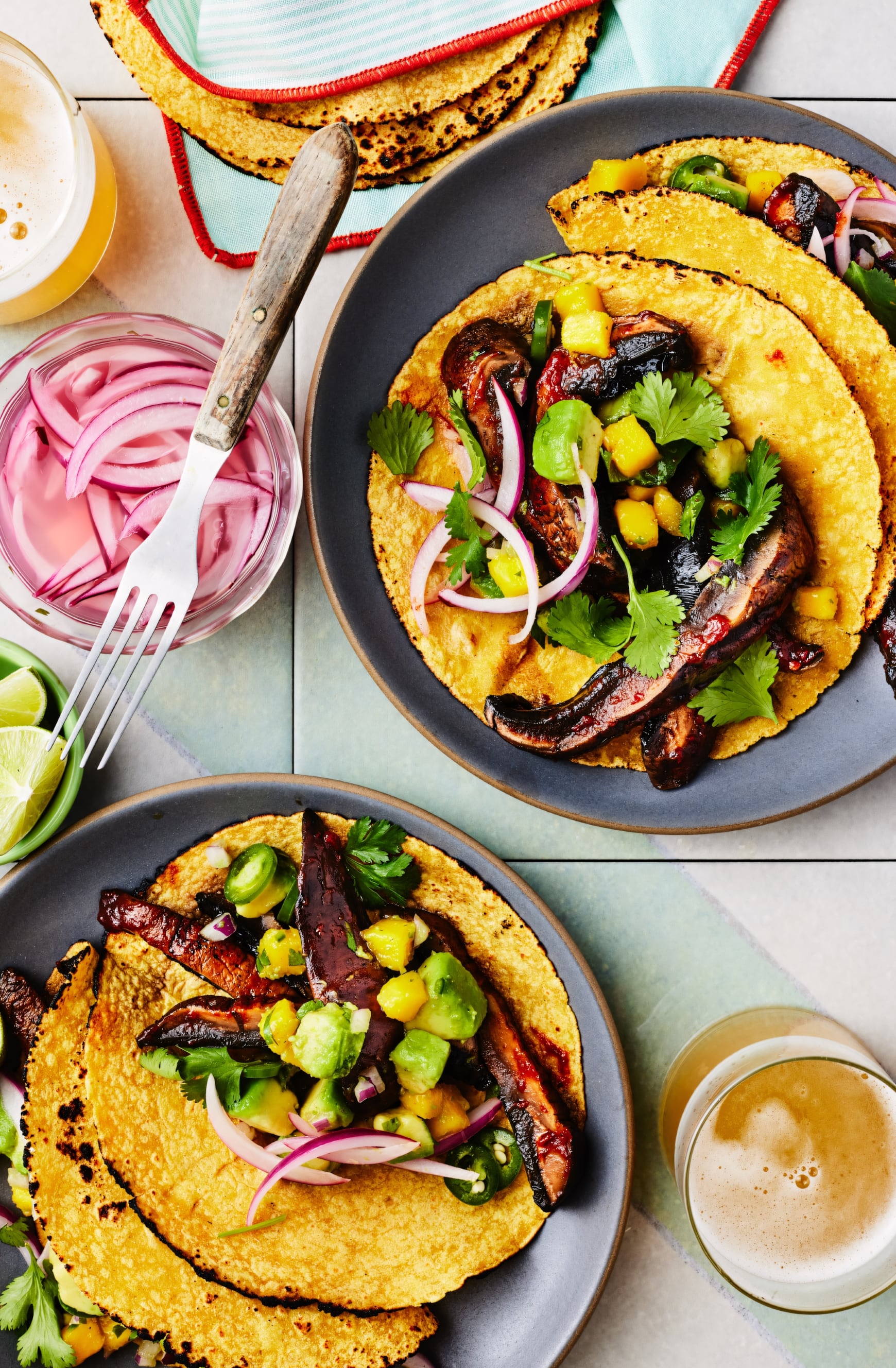 Satisfying 'Meaty' Mushroom Tacos: Vegan Weeknight Dinner